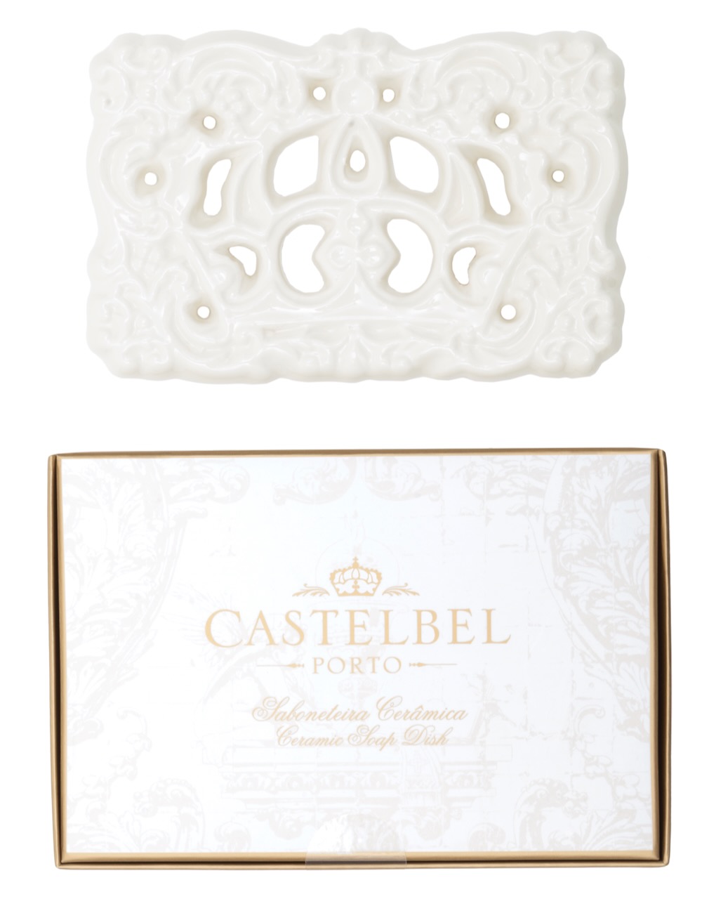 Castelbel Seifenschale Porzellan