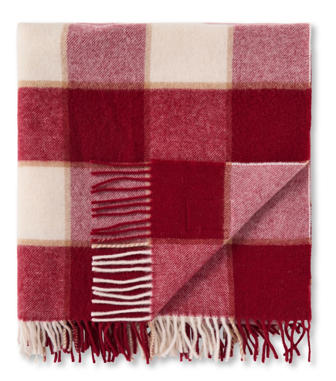 Lexington Decke Wool Throw Karo rot/offwhite/beige Lexington Decke Wool Throw Karo rot/offwhite/beige