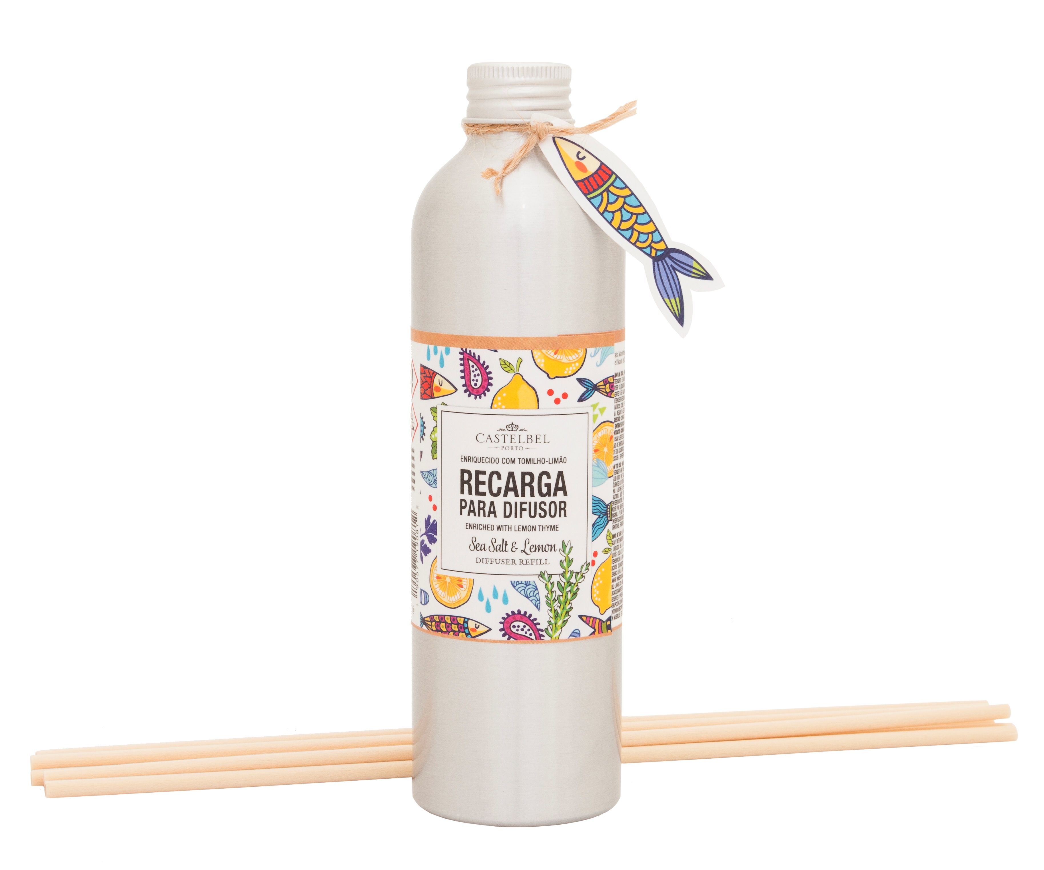 Castelbel Duftbouquet Nachfüller Sardine See-Salz Limone Castelbel Duftbouquet Nachfüller Sardine See-Salz Limone