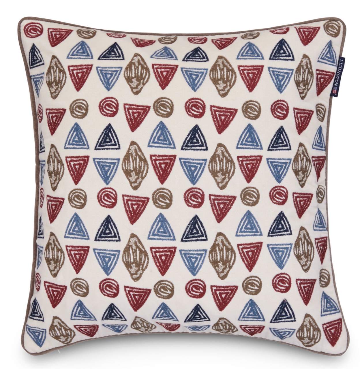 Lexington Kissenbezug Samt Rauten bunt Lexington Kissenbezug Samt Rauten bunt