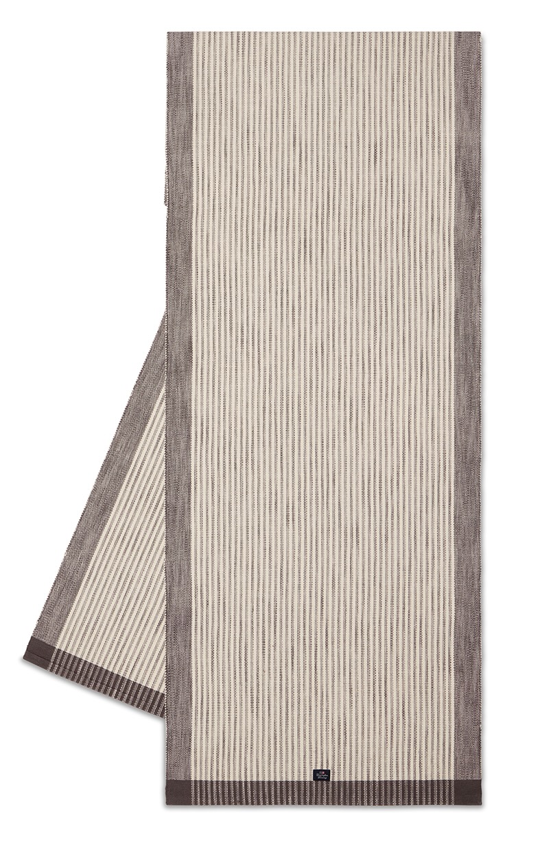 Lexington Tischläufer Streifen grau/offwhite