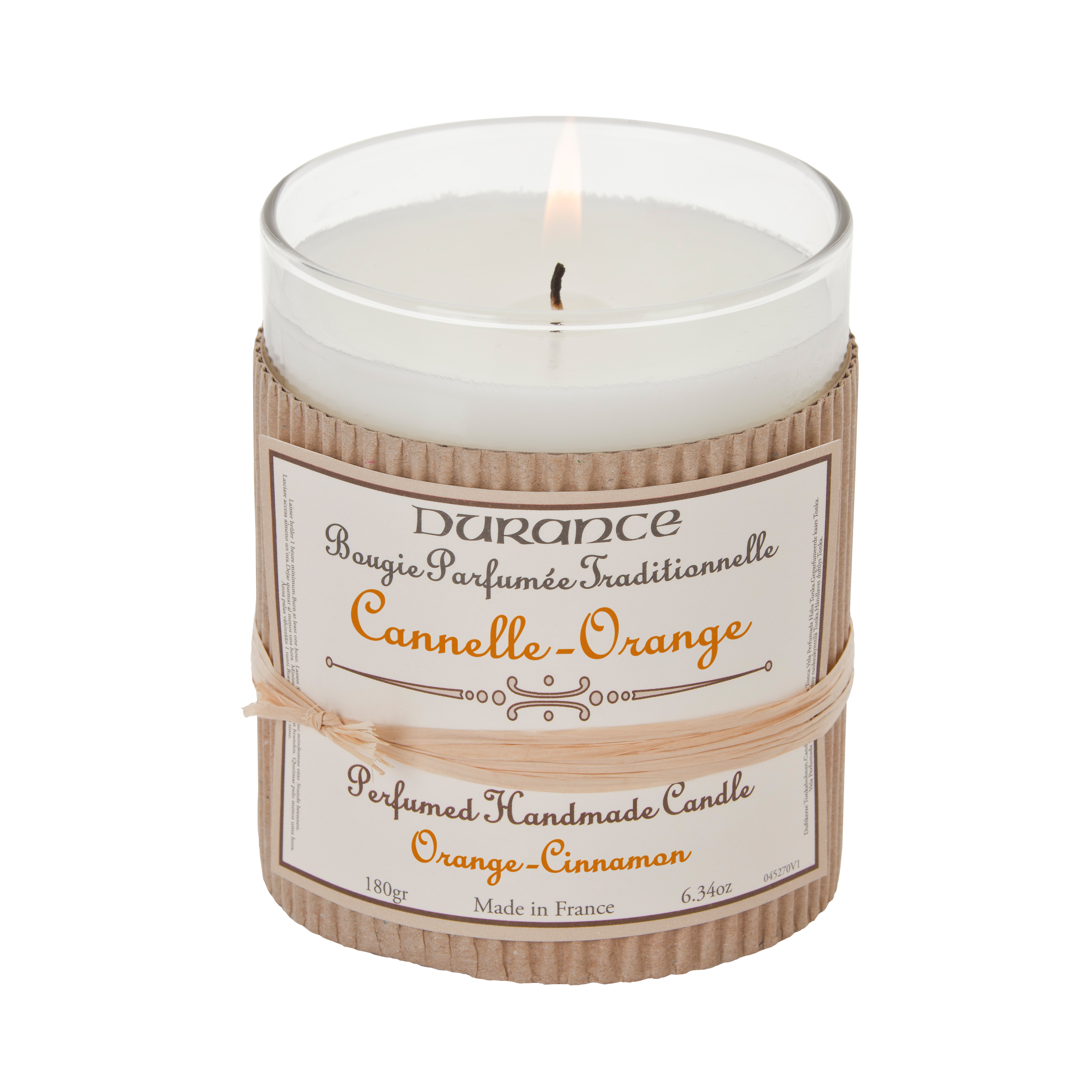 Durance Duftkerze Zimt-Orange