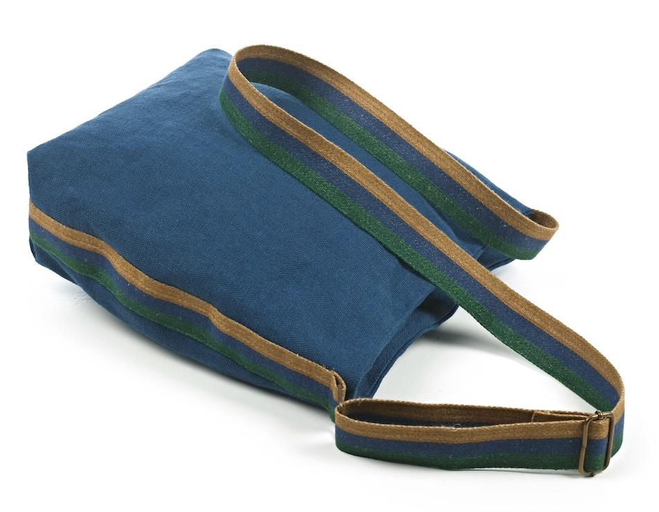 Libeco Tasche Cross Body Max indigo/ingwer/grün