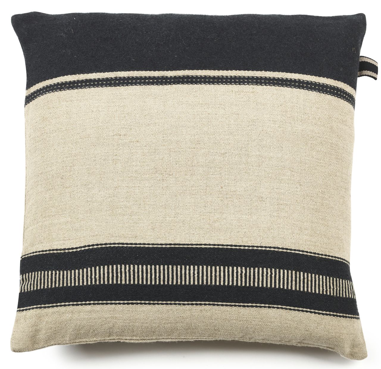Libeco Kissenbezug Marshall multi/beige/schwarz