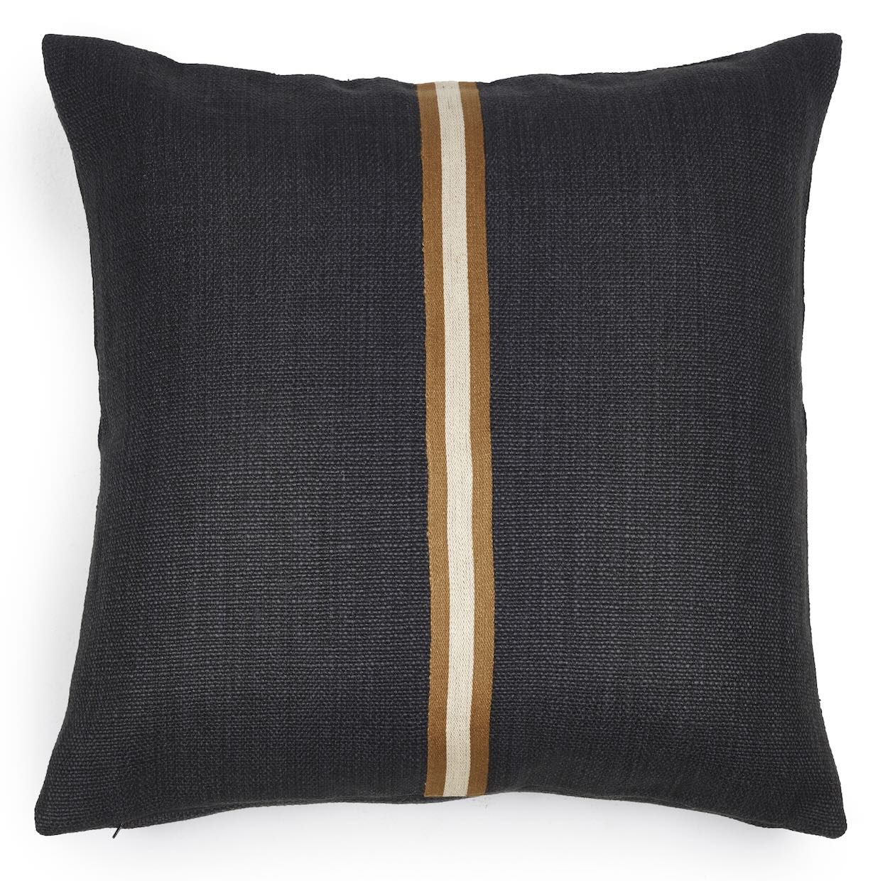 Libeco Kissenbezug Jasper black stripe Libeco Kissenbezug Jasper black stripe