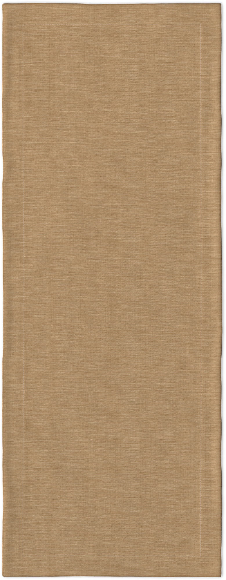 Leitner Tischläufer Uni-174 caramel 50x150 cm