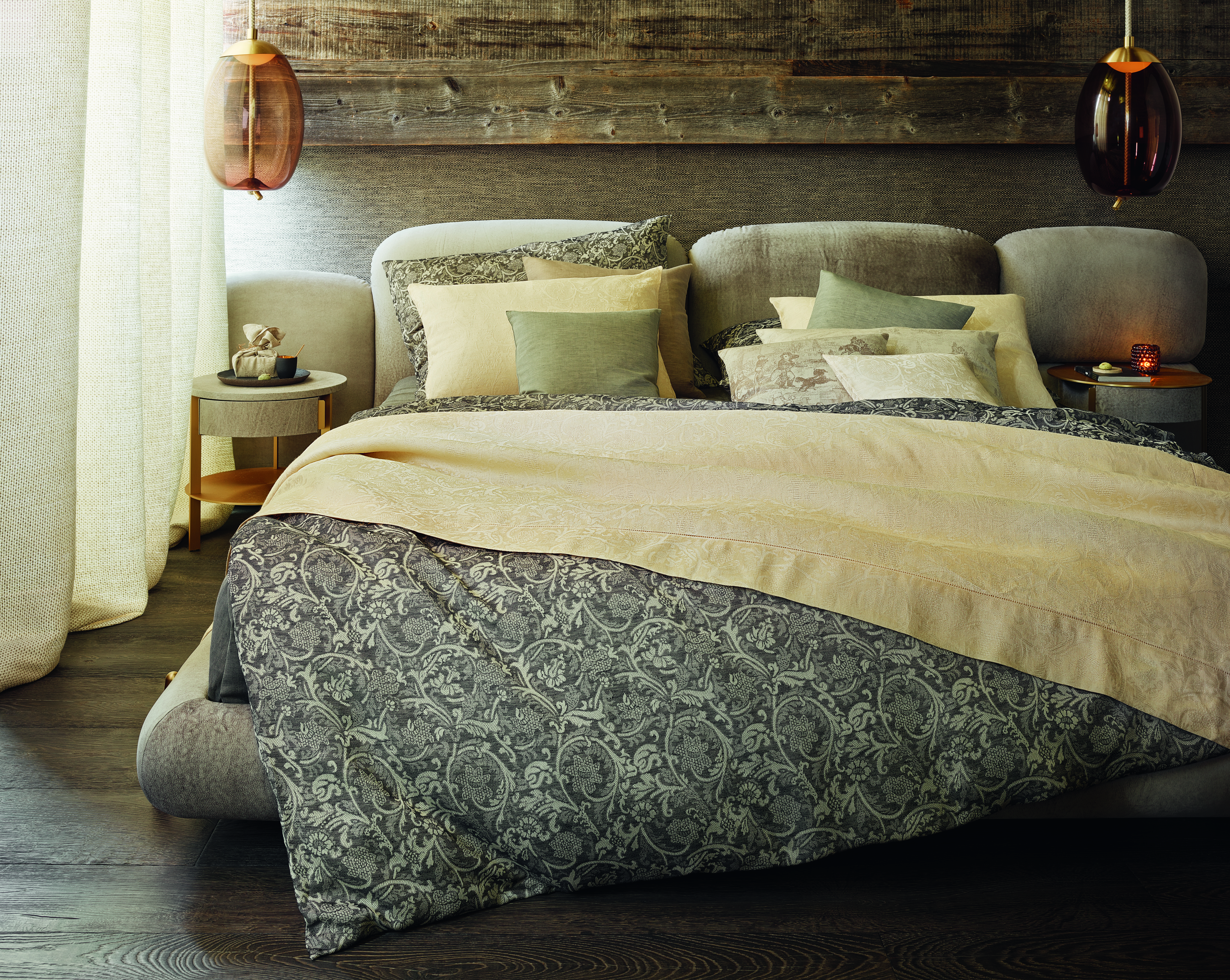 Leitner Leinen Bettwäsche Rocaille Leitner Leinen Bettwäsche Rocaille