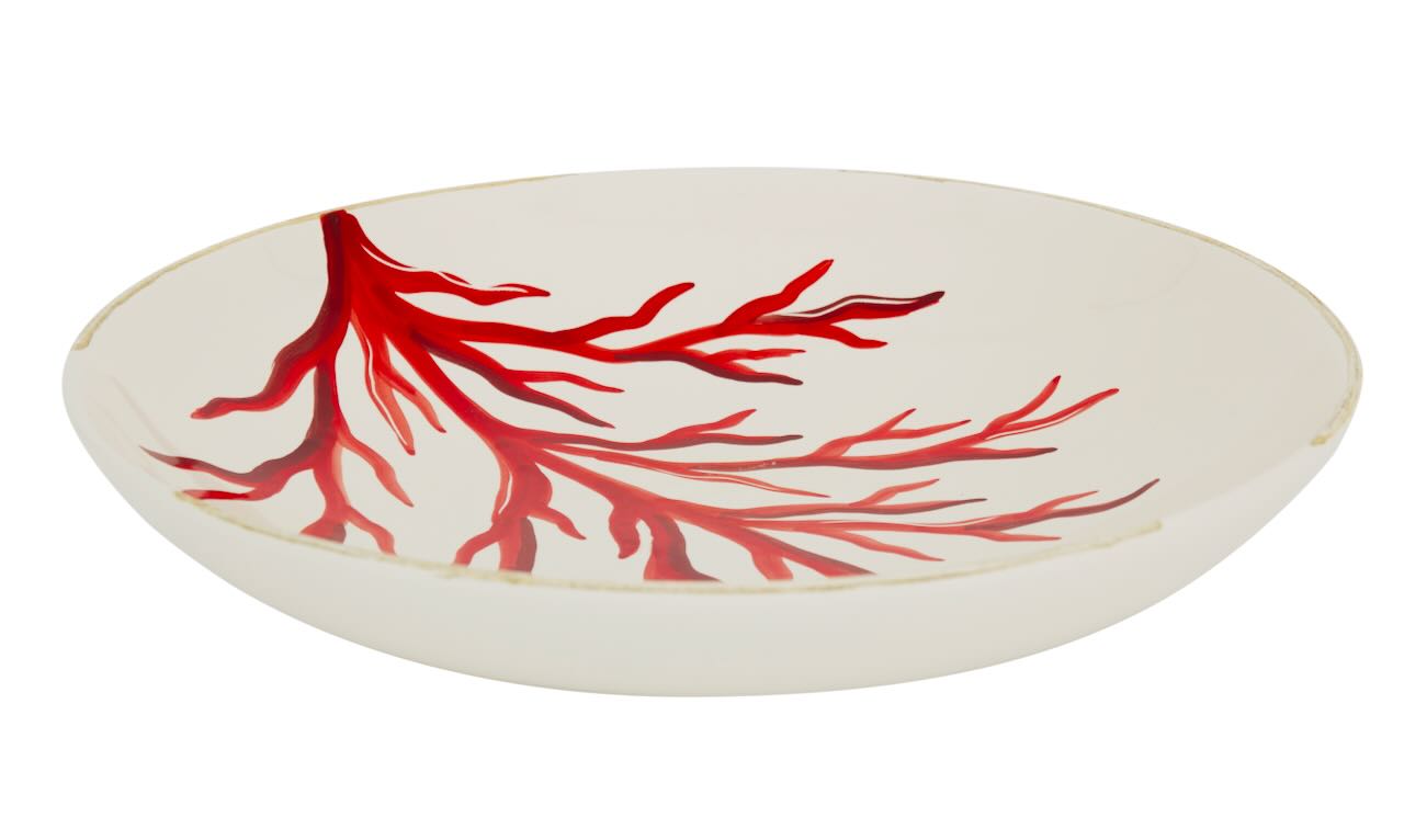 Flamant Platte rund Mare Koralle rot Flamant Platte rund Mare Koralle rot