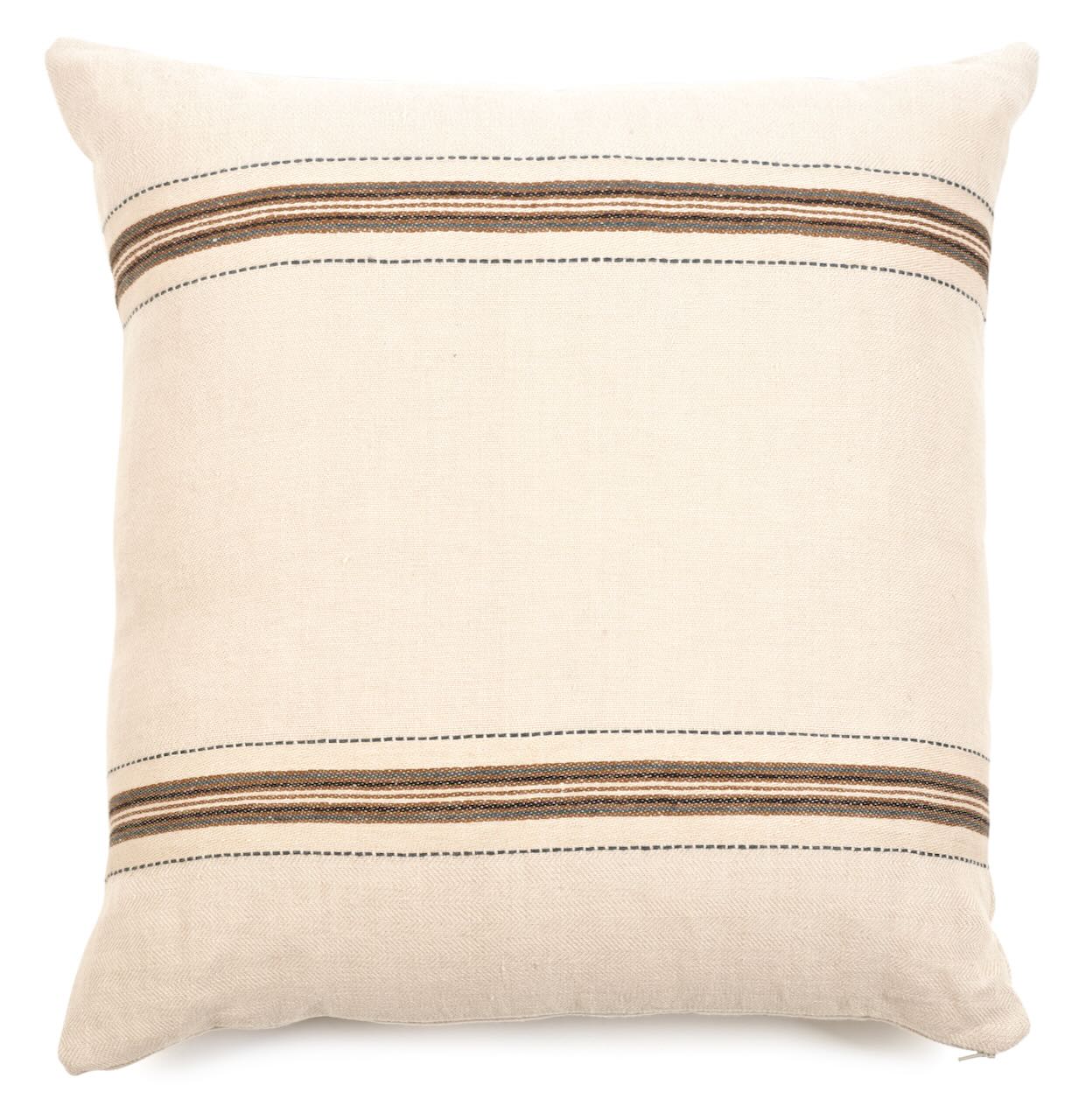 Libeco Kissenbezug Vourkari natur/river/braun/schwarz Libeco Kissenbezug Vourkari natur/river/braun/schwarz