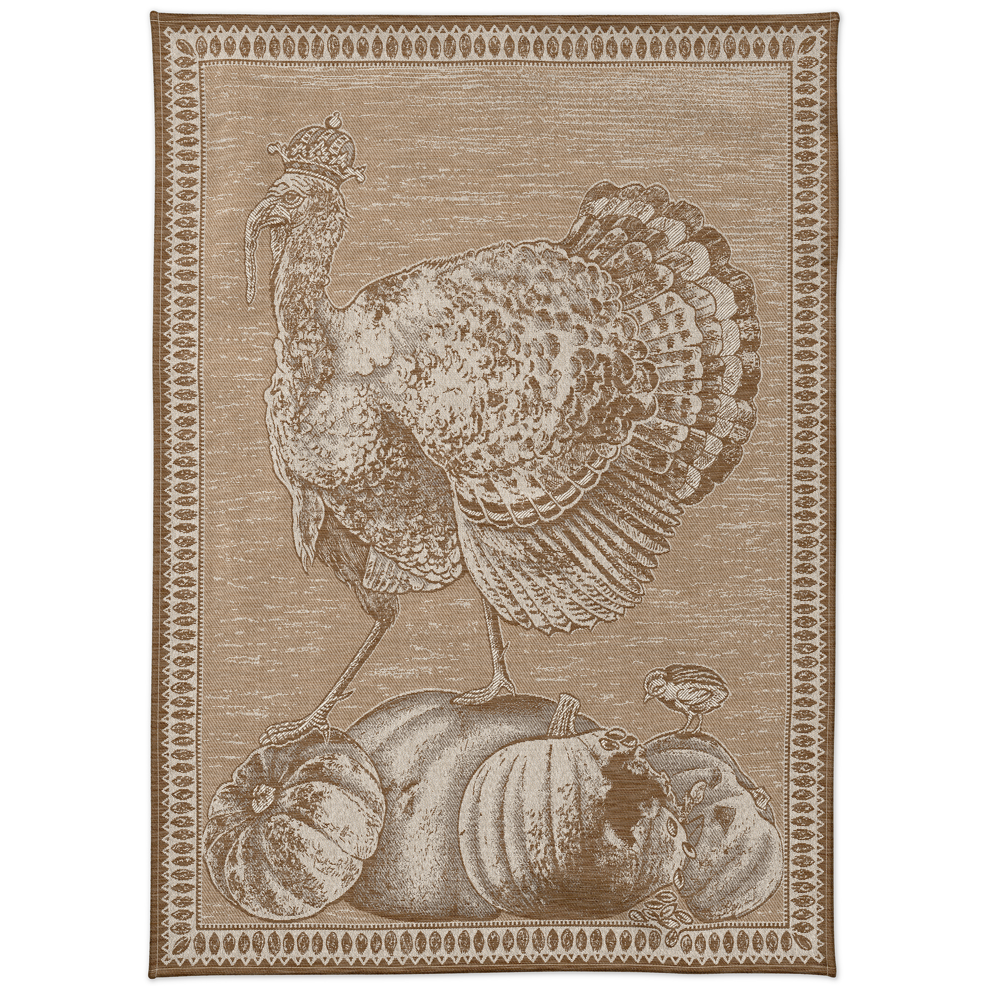 Leitner Leinen Geschirrtuch Truthahn Leitner Leinen Geschirrtuch Truthahn