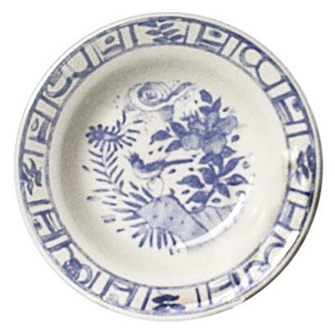 Gien Oiseau Bleu Suppenteller