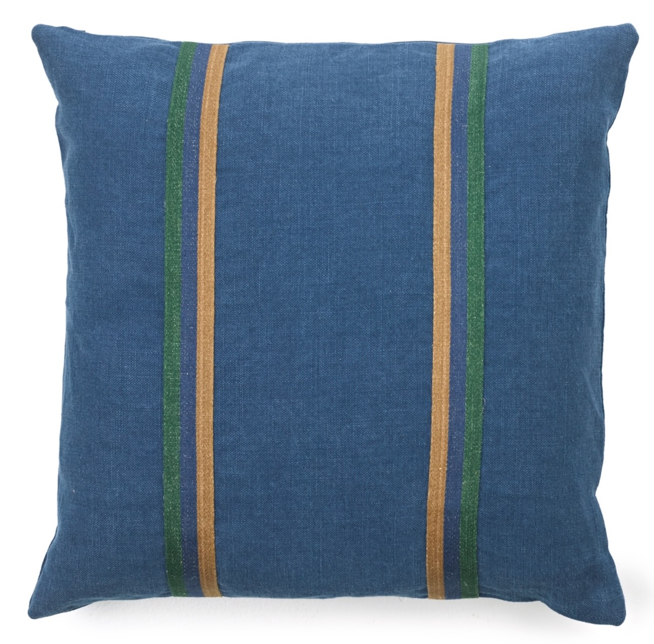 Libeco Kissenbezug Max indigo/ingwer/grün Libeco Kissenbezug Max indigo/ingwer/grün