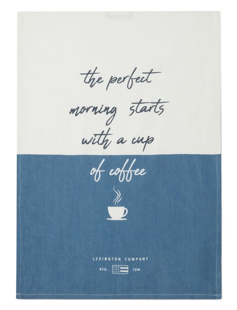 Lexington Geschirrtuch Perfect Morning blau/weiß Lexington Geschirrtuch Perfect Morning blau/weiß