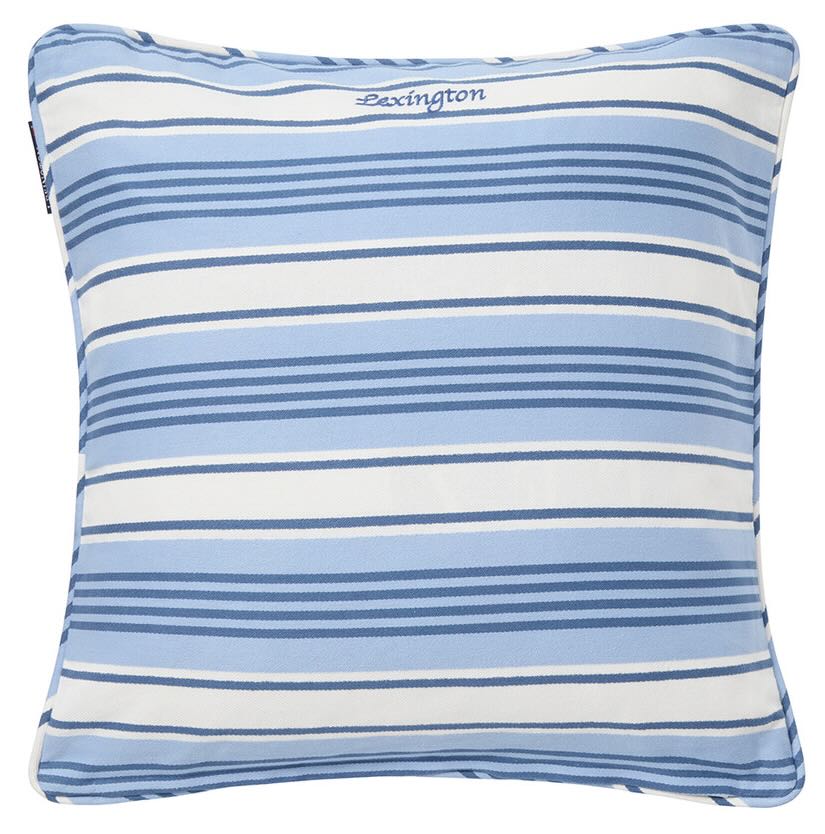 Lexington Kissenbezug Streifen blau/weiß Lexington Kissenbezug Streifen blau/weiß