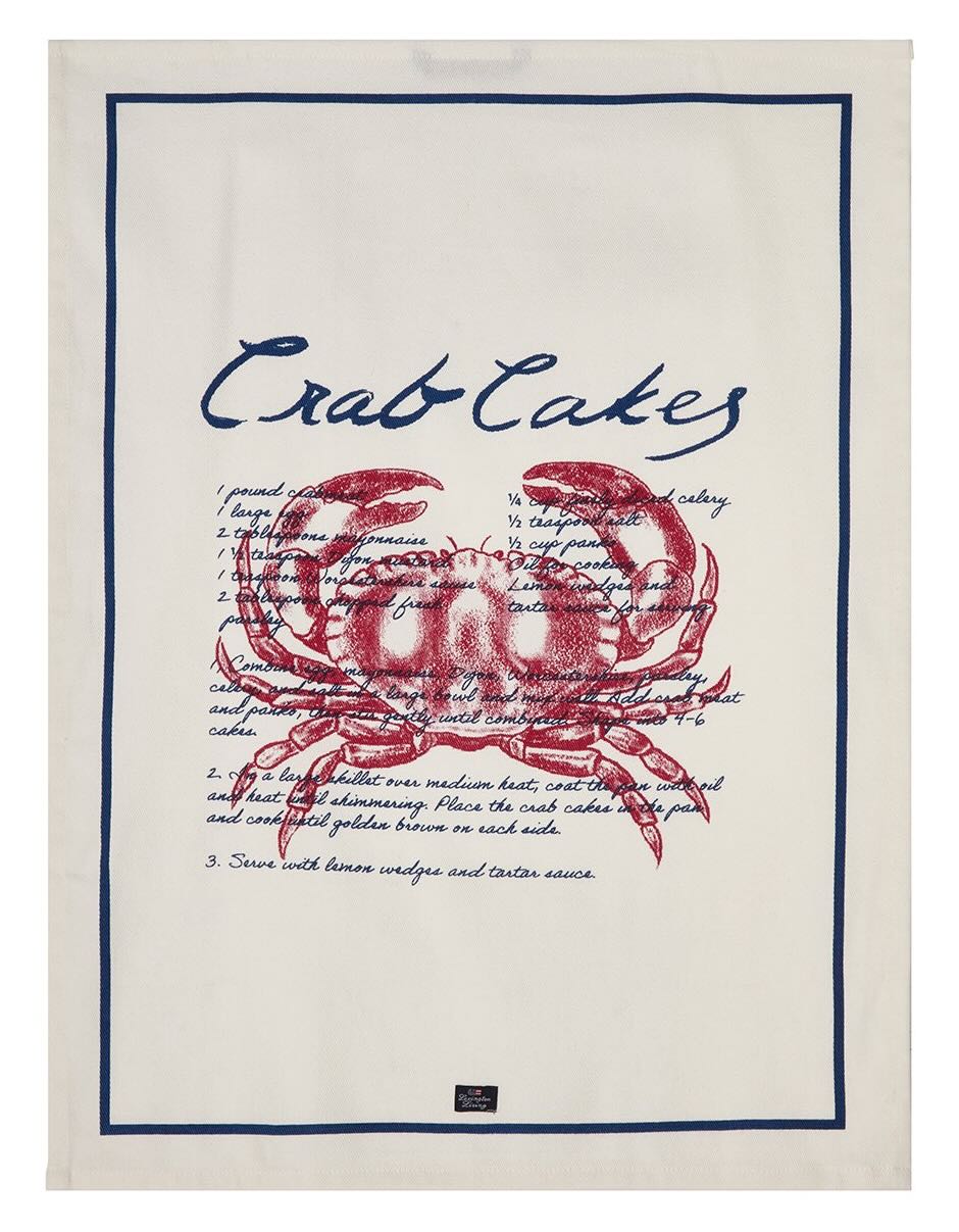 Lexington Geschirrtuch Krabbe weiß/rot/blau Lexington Geschirrtuch Krabbe weiß/rot/blau