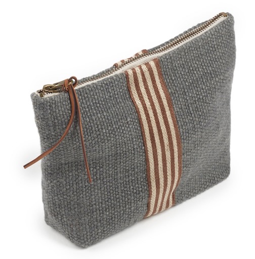 Libeco Tasche Jasper charcoal stripe