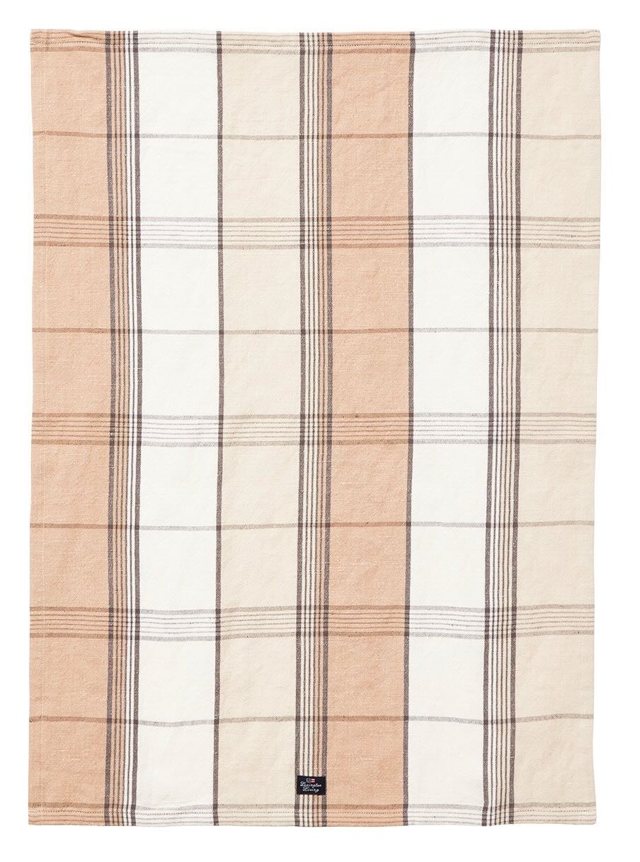 Lexington Geschirrtuch Karo beige/weiß/grau Lexington Geschirrtuch Karo beige/weiß/grau