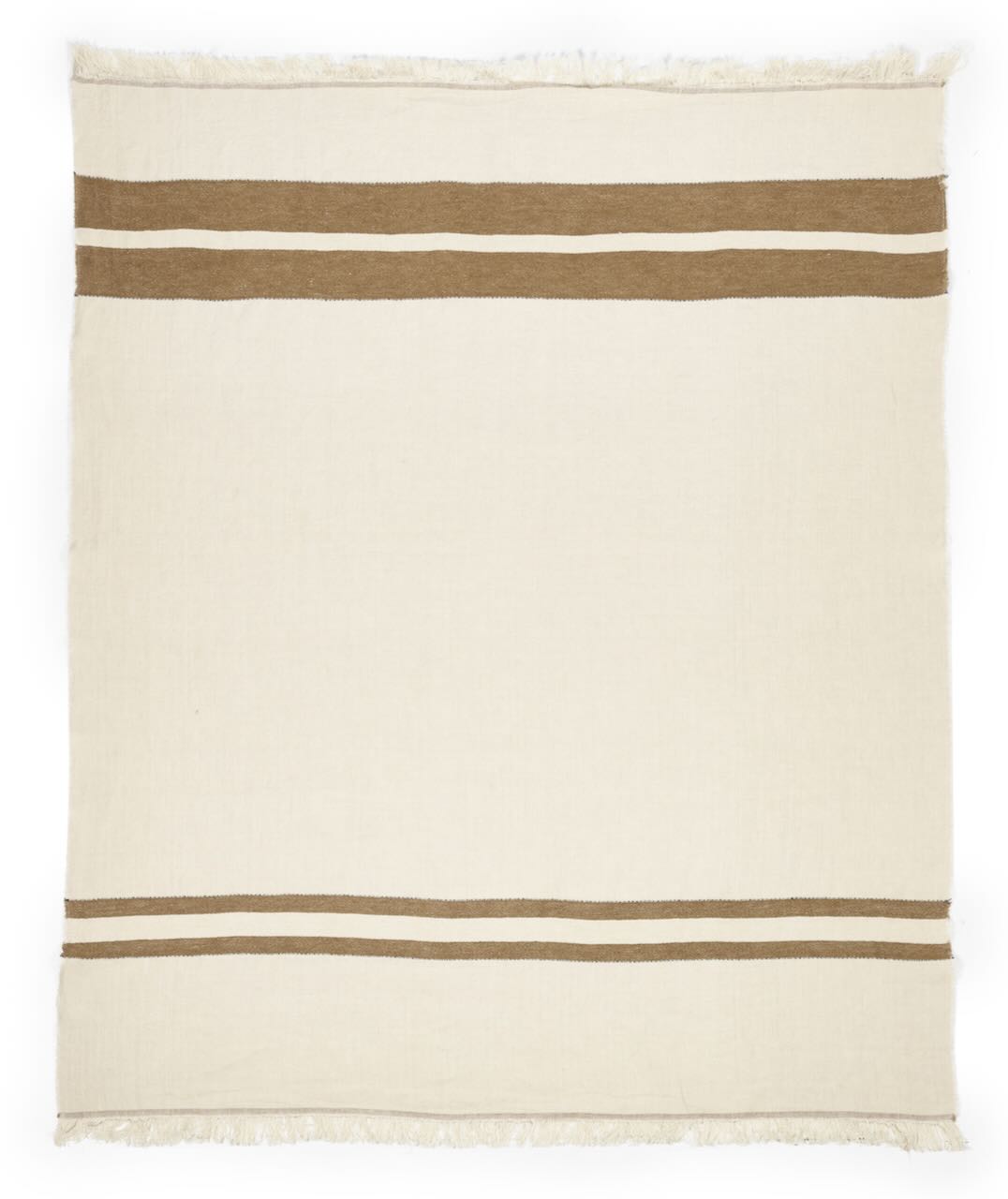 Libeco Plaid Railway natur-braun