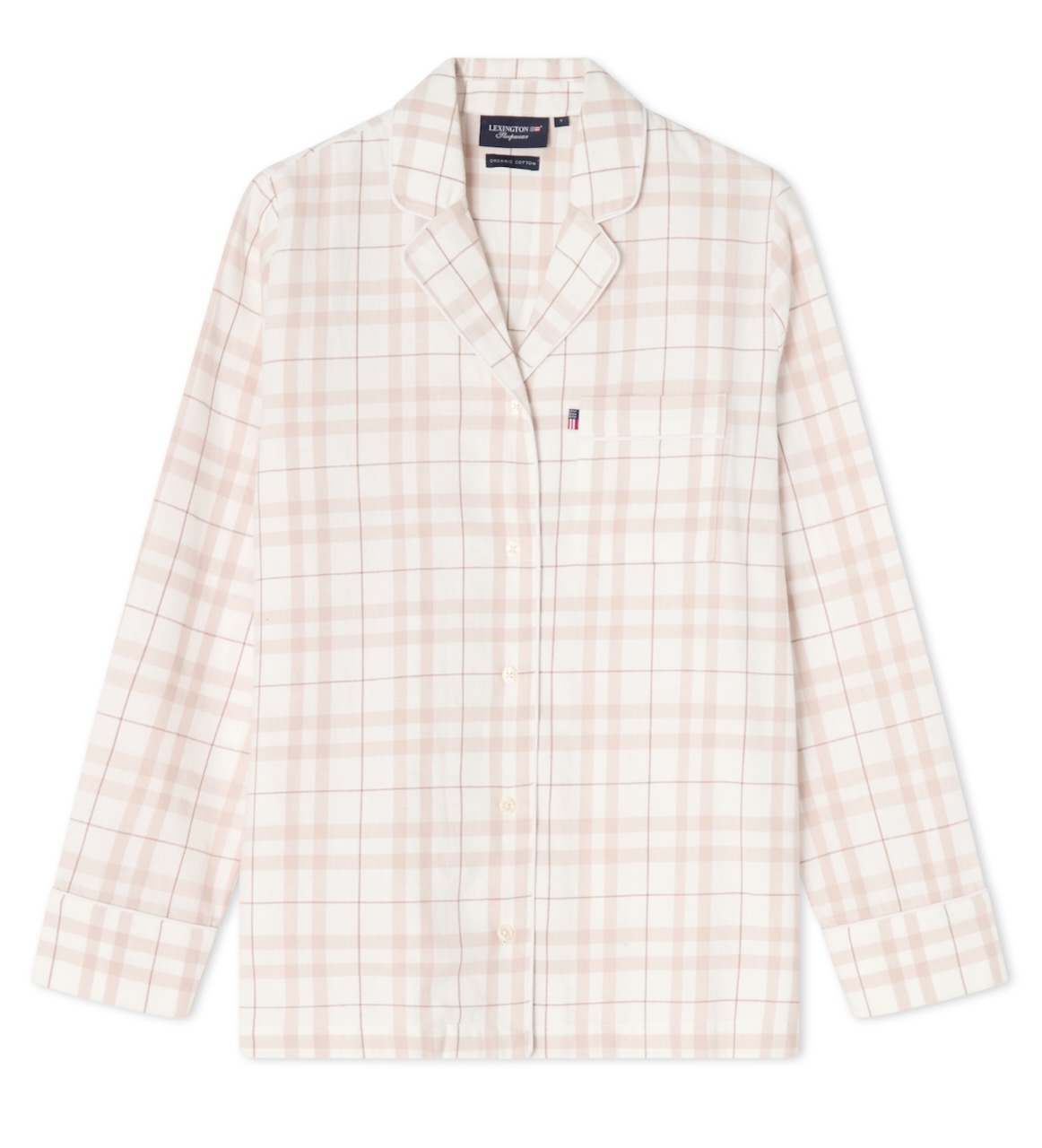 Lexington Pyjama Flanell Karo wollweiß/beige Lexington Pyjama Flanell Karo wollweiß/beige