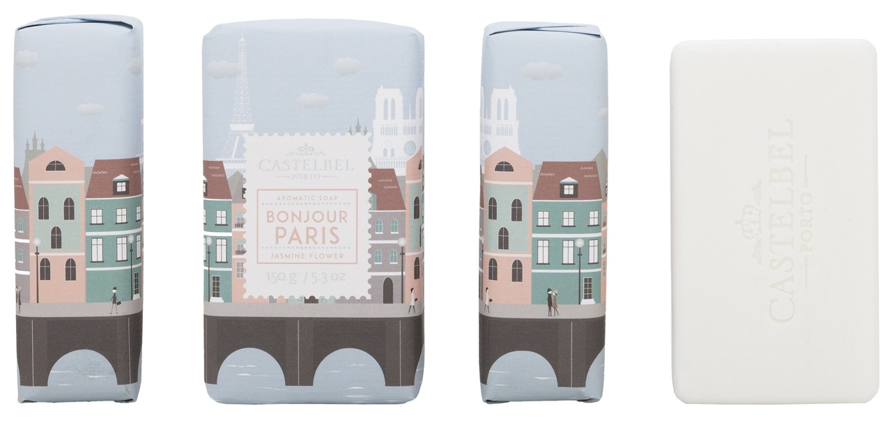 Castelbel Duftseife Hello Cities Paris Jasmin Castelbel Duftseife Hello Cities Paris Jasmin