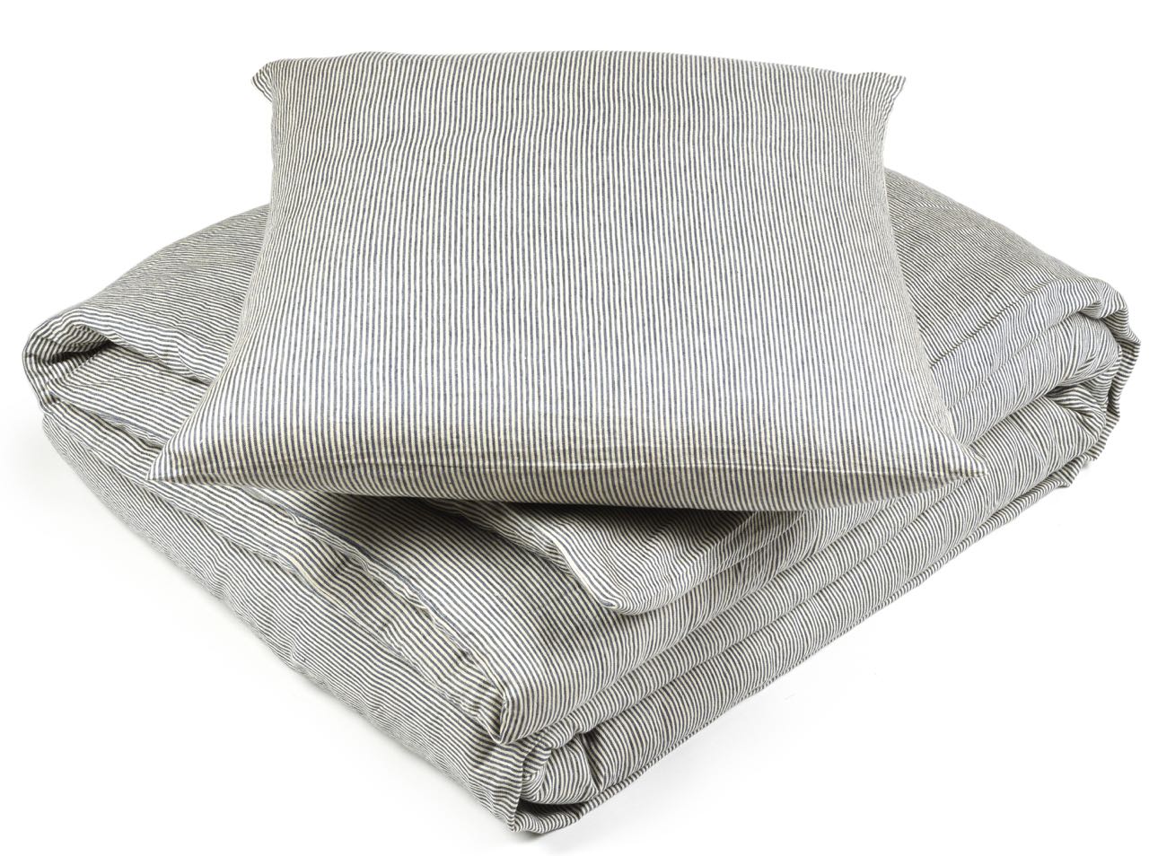 Libeco Bettwäsche Workshop Stripe marine/natur Libeco Bettwäsche Workshop Stripe marine/natur