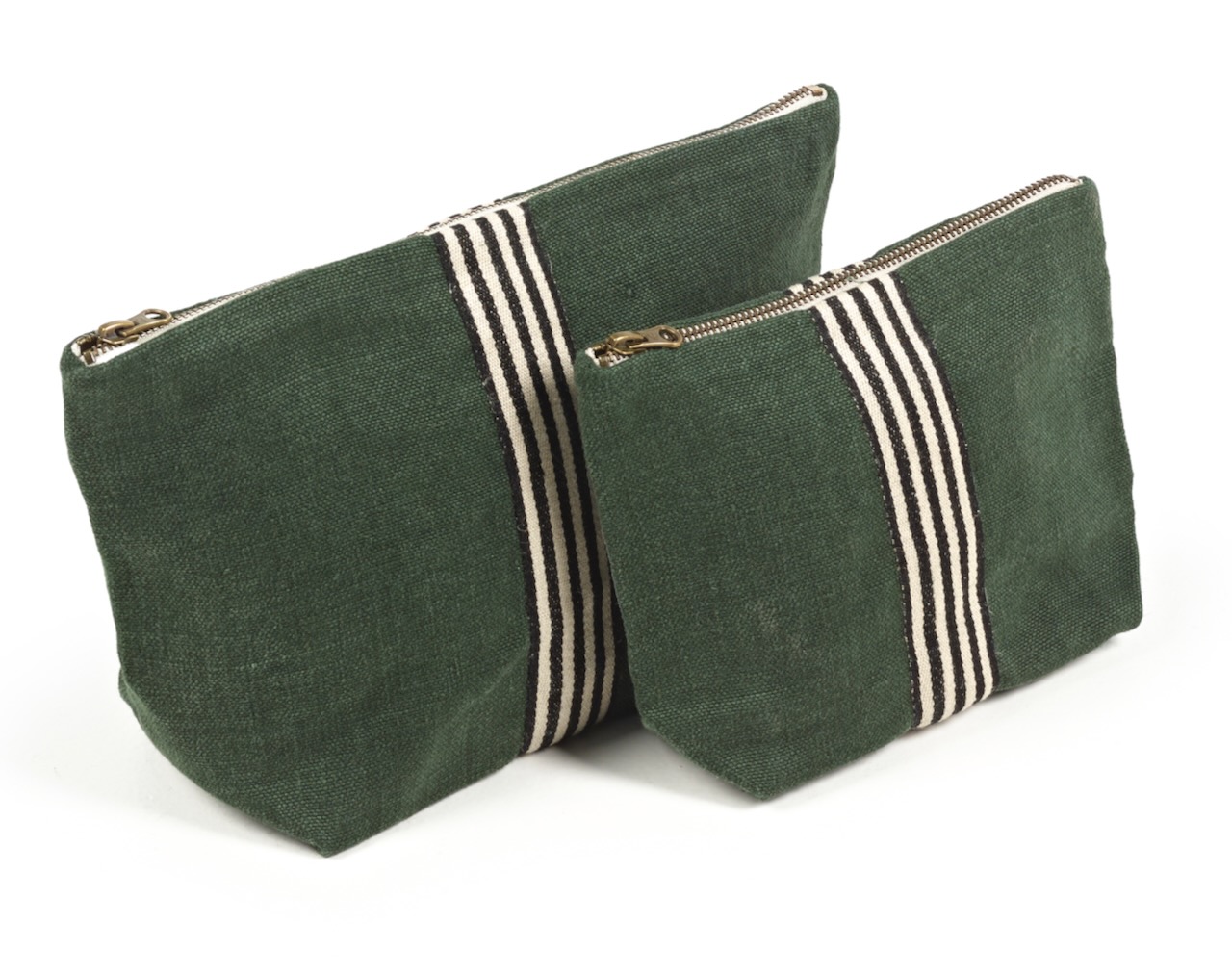 Libeco Mini Tasche Billie grün/schwarz/offwhite