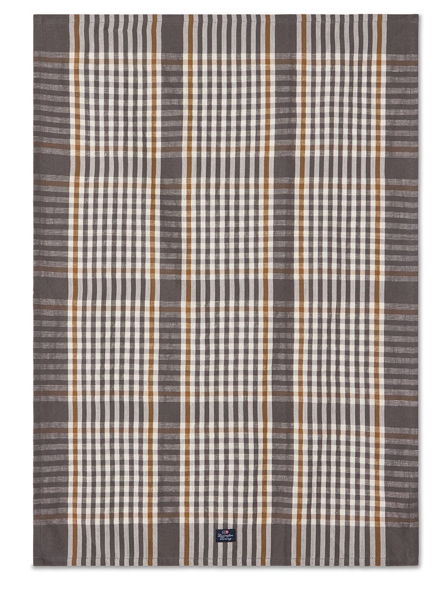 Lexington Geschirrtuch Karo grau/offwhite/caramel Lexington Geschirrtuch Karo grau/offwhite/caramel