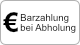 Barzahlung bei Abholung