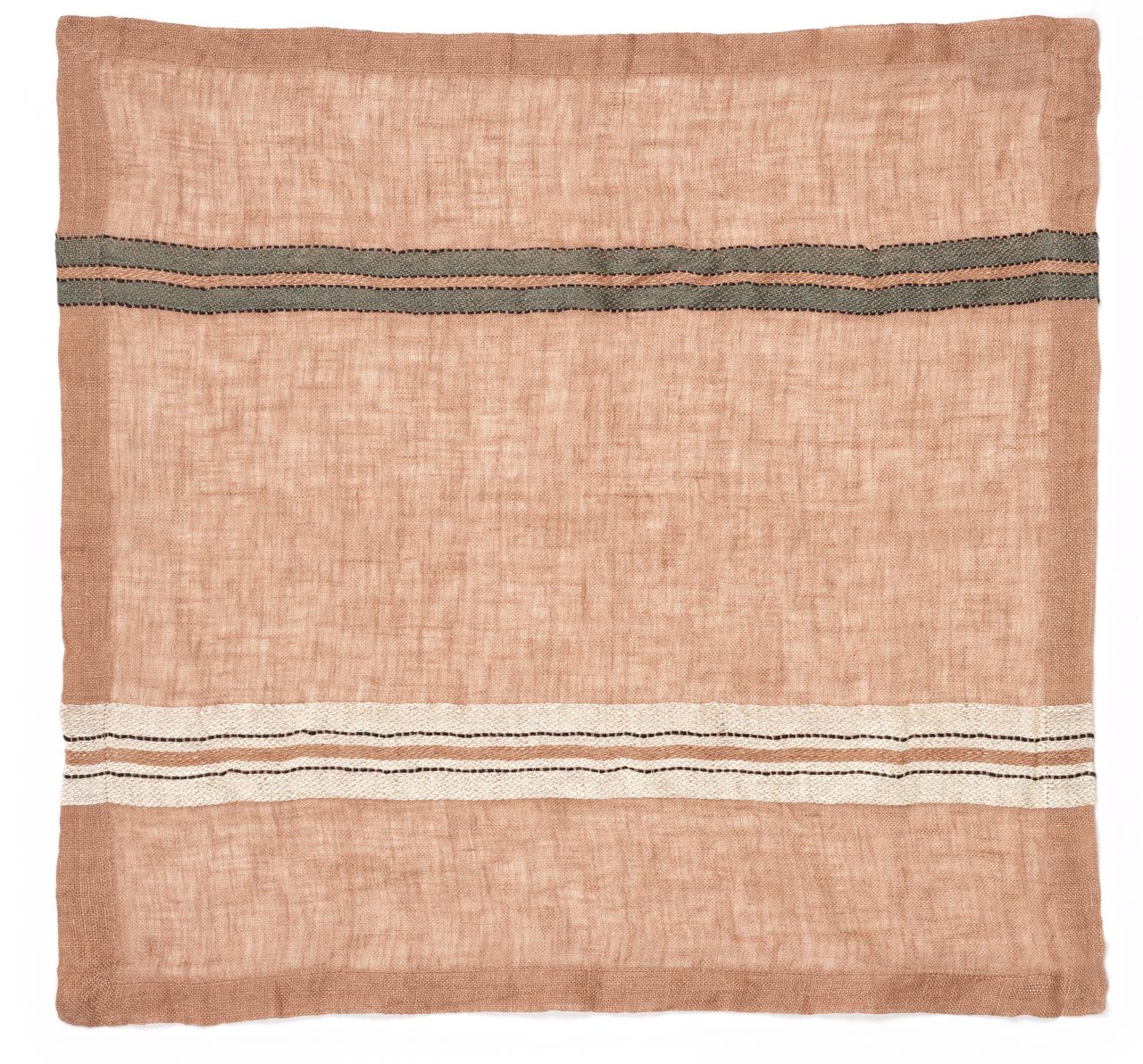 Libeco Serviette Mojave braun/beige/grün Libeco Serviette Mojave braun/beige/grün