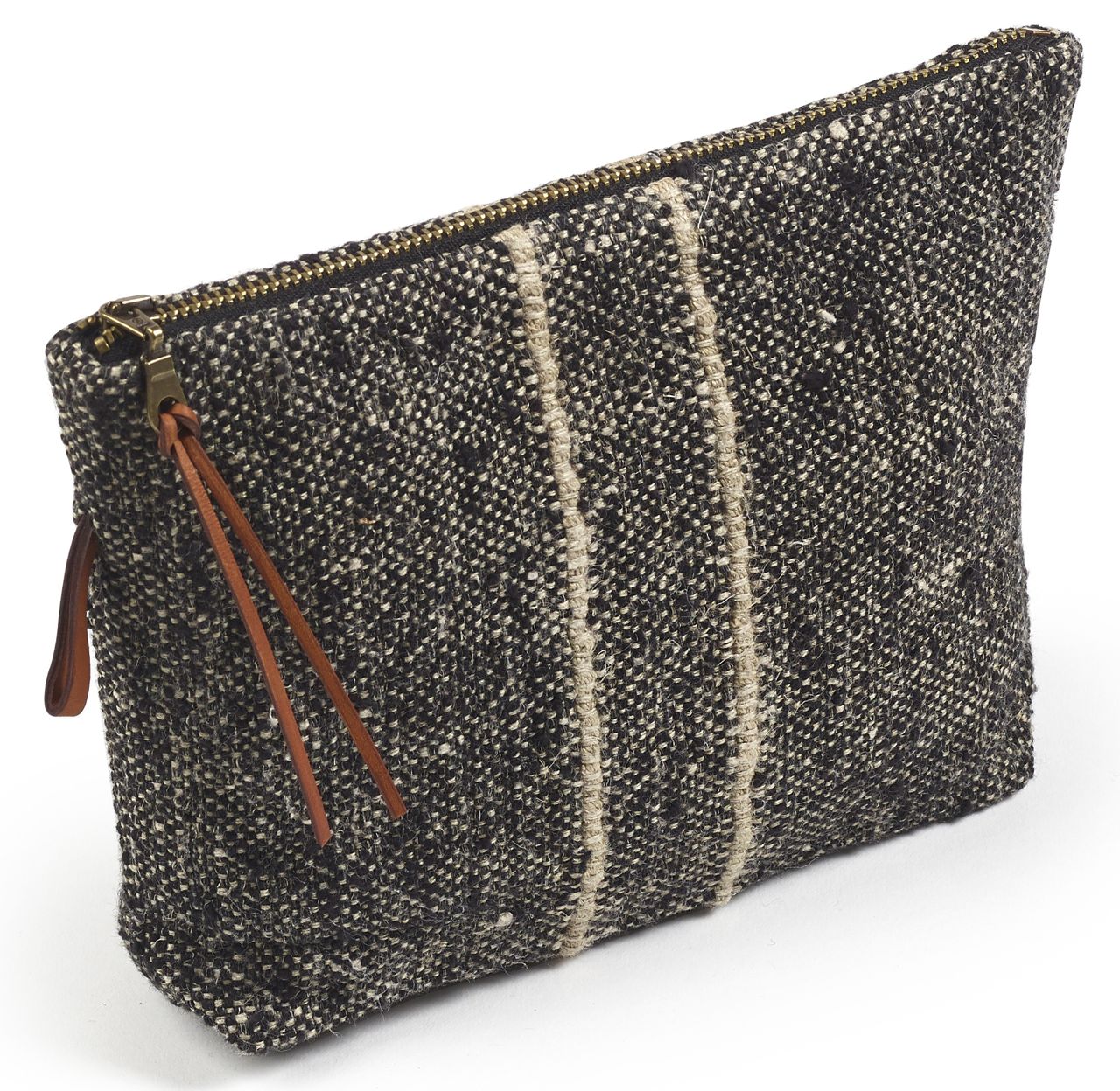 Libeco Tasche klein Francis anthrazit/beige Libeco Tasche klein Francis anthrazit/beige