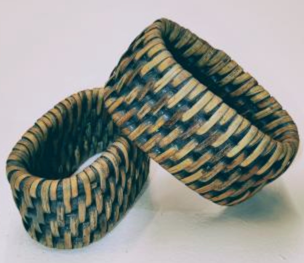 Serviettenring Togo grau