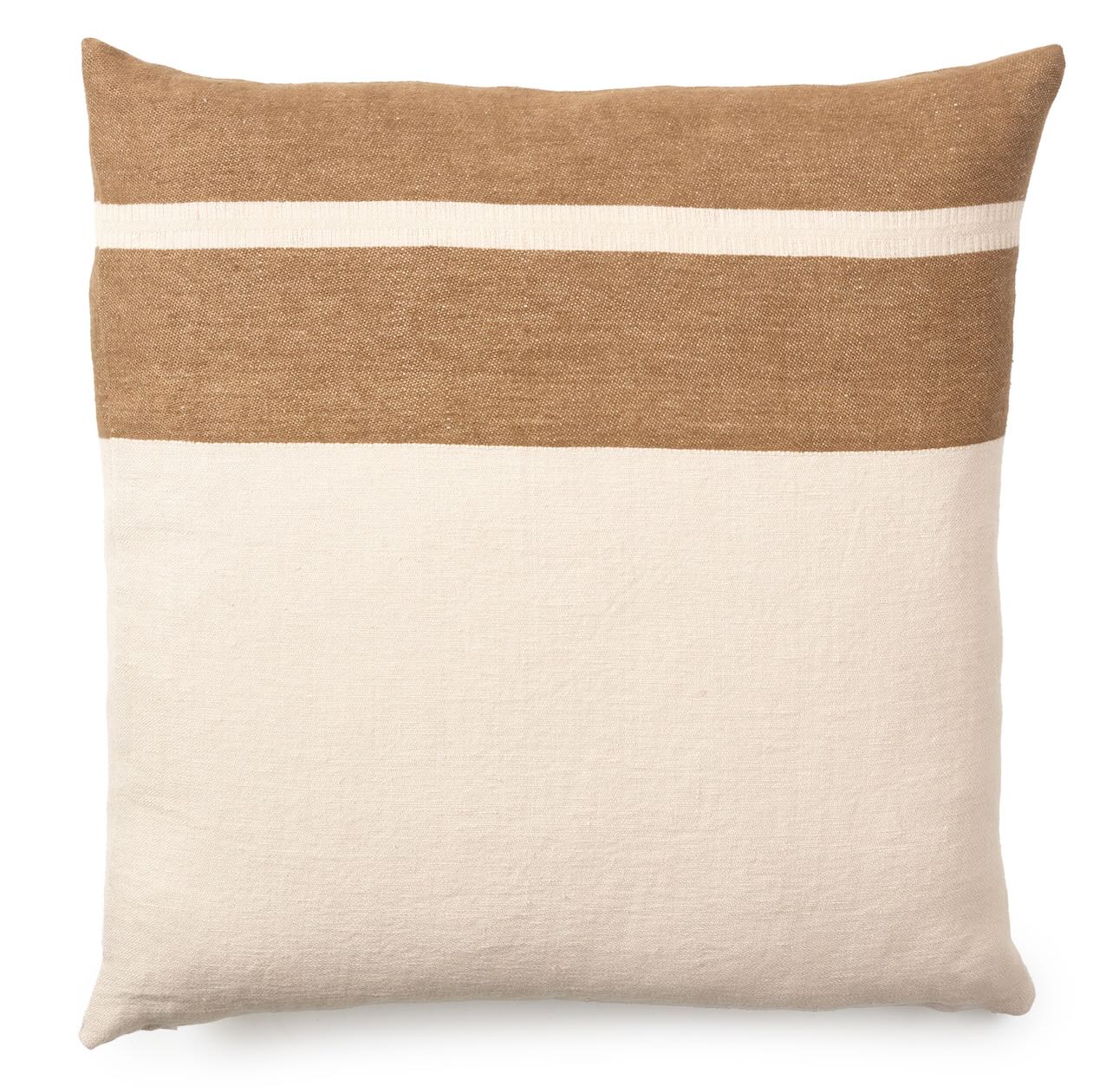 Libeco Kissenbezug Julian natur/braun Libeco Kissenbezug Julian natur/braun