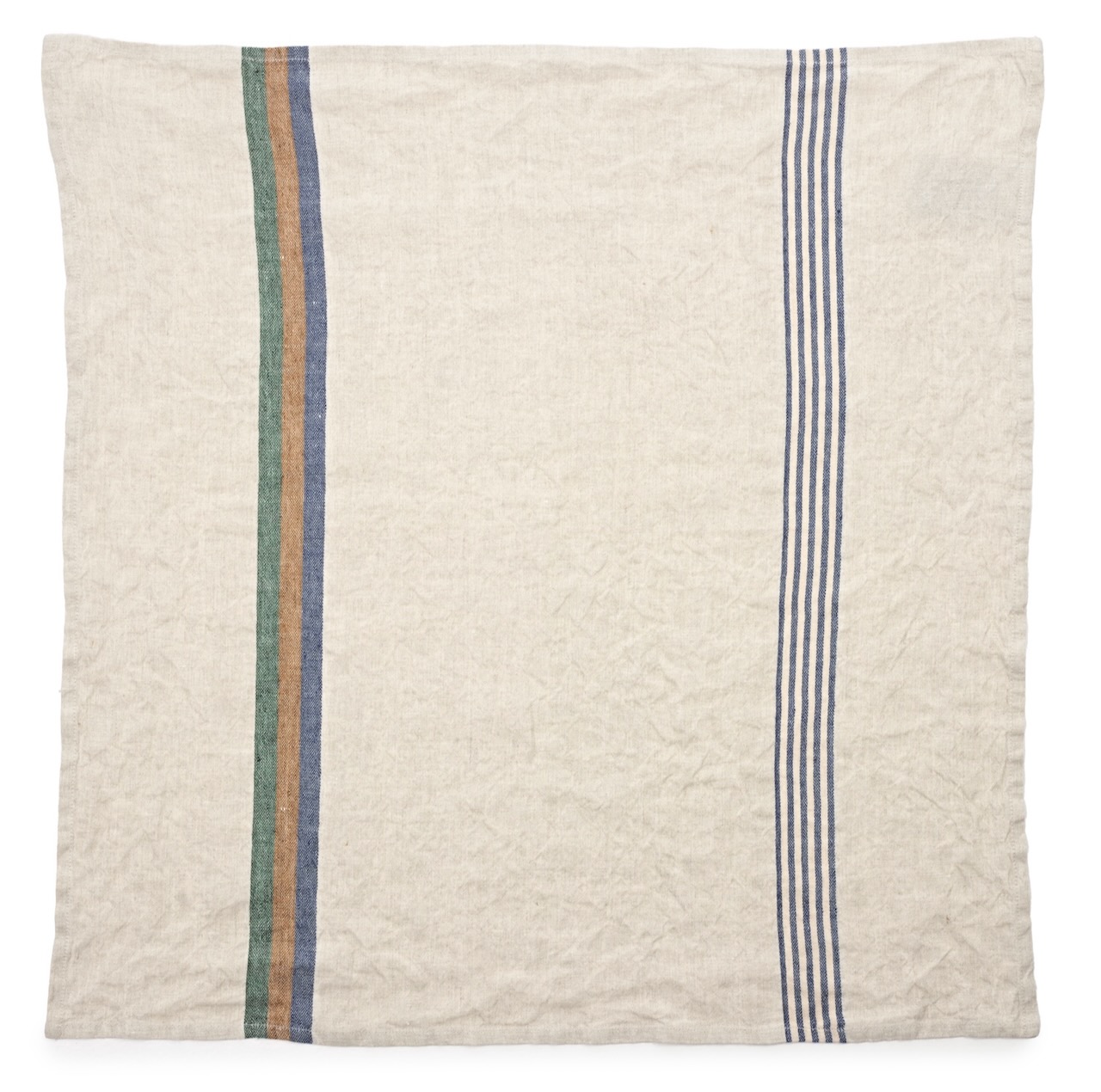 Libeco Geschirrtuch Ari offwhite/indigo/ingwer/grün