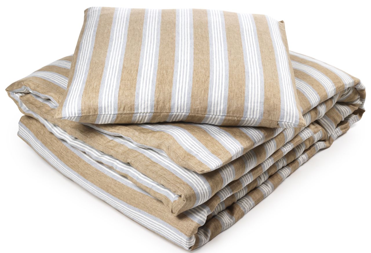 Libeco Bettwäsche Maora schilf/hellgrau/wollweiß Libeco Bettwäsche Maora schilf/hellgrau/wollweiß