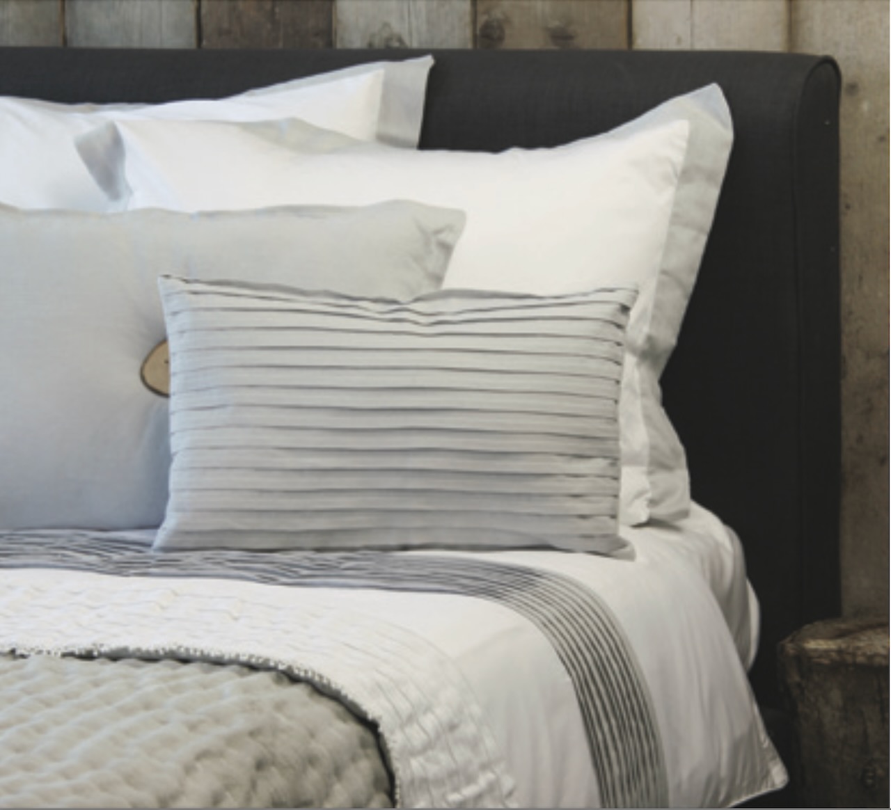 Flamant Bettwäsche-Set Sicily weiß/stone 135x200 + 80x80 cm Flamant Bettwäsche-Set Sicily weiß/stone 135x200 + 80x80 cm