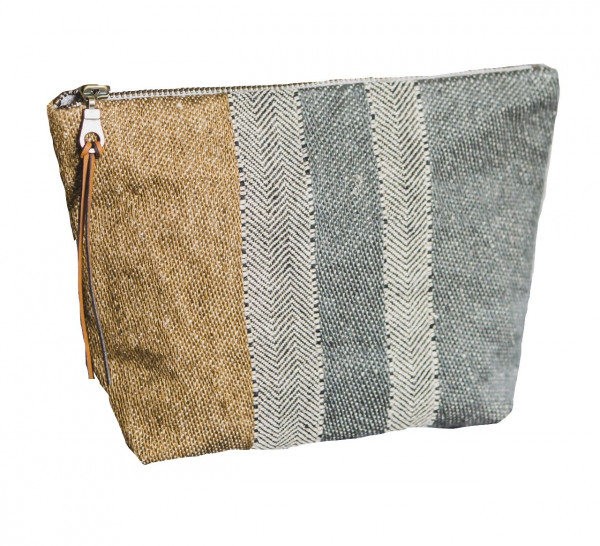 Libeco Tasche klein Alouette grün/braun/natur