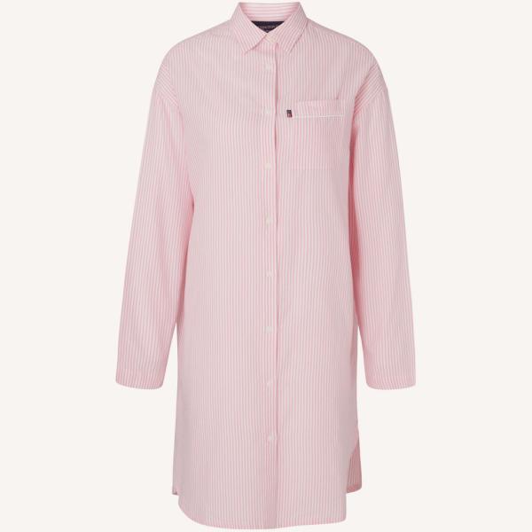 Lexington Nightshirt Luna rosa/weiß