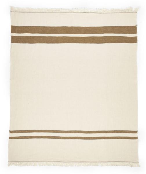 Libeco Plaid Railway natur-braun