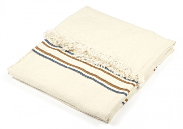 Libeco Plaid Auburn natur/braun/blau