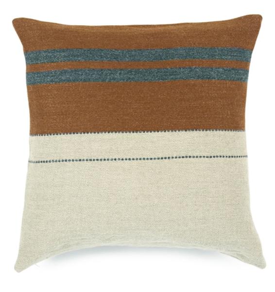 Libeco Kissenbezug Highland Smoke natur/braun/grau