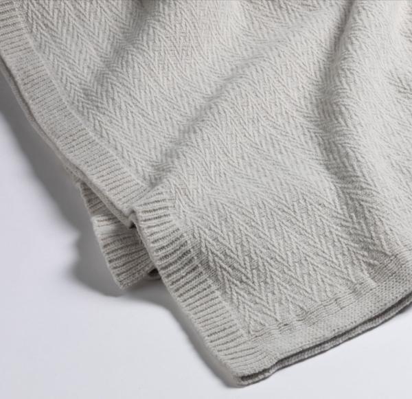Evelyn Kahle Plaid Luzern hellgrau