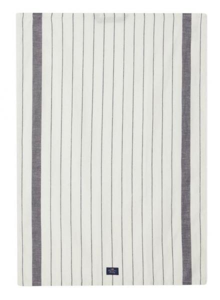 Lexington Geschirrtuch Striped weiß/grau
