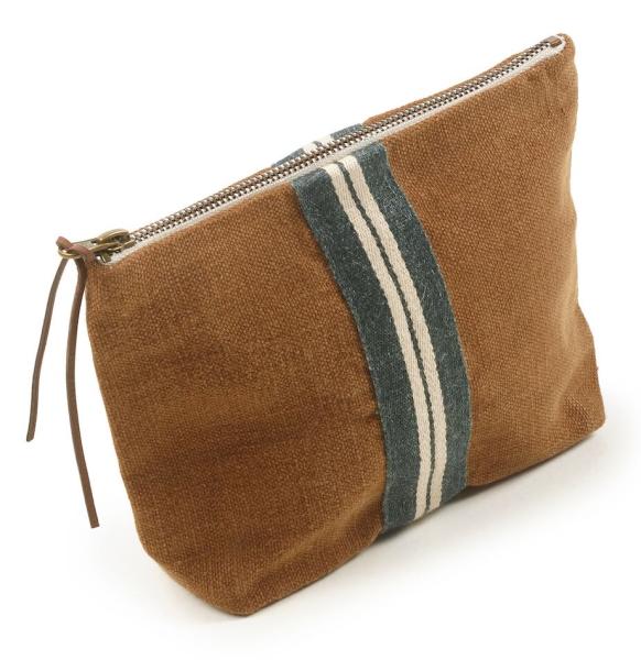 Libeco Mini Tasche Miles braun/blau/natur