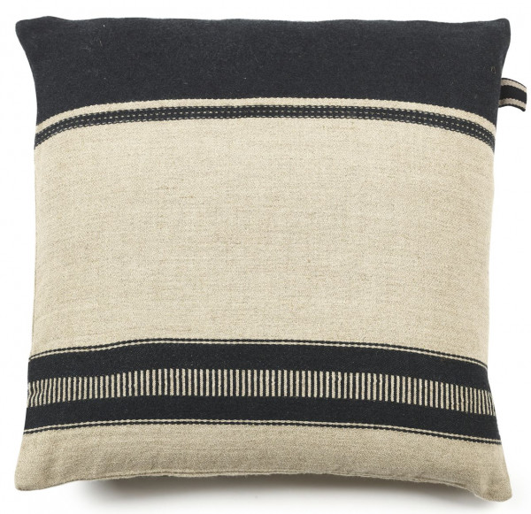 Libeco Kissenbezug Marshall multi/beige/schwarz