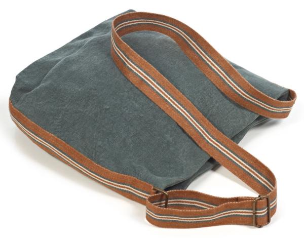 Libeco Tasche Cross Body Atlas river grün-grau