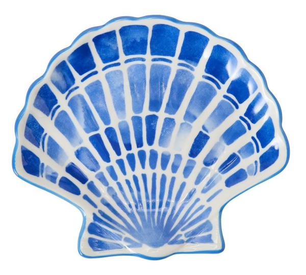 Lexington Teller Muschel weiß/blau