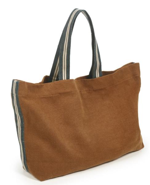 Libeco Schutertasche Miles braun/blau/natur
