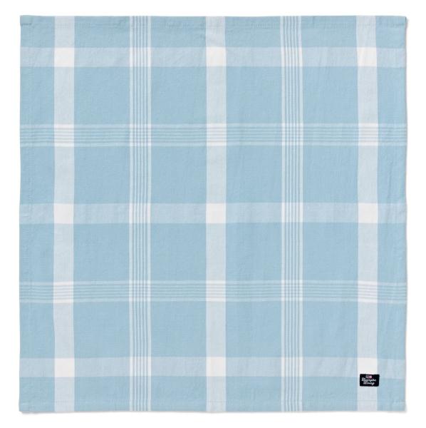 Lexington Serviette Karo blau/weiß