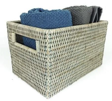 Korb Range Togo klein grau