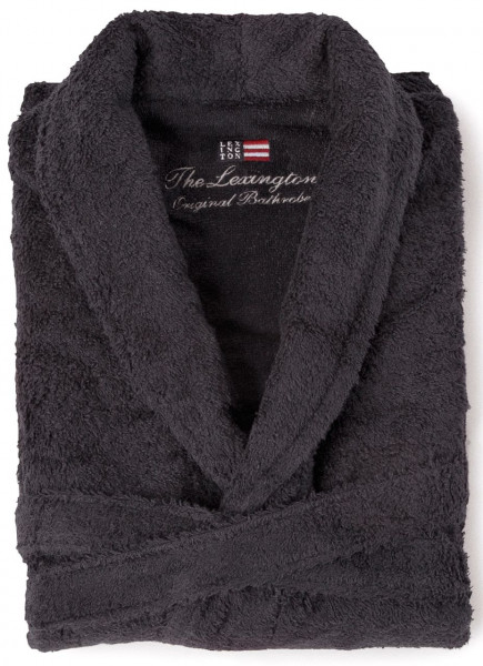Lexington Bademantel Original anthrazit Gr. M